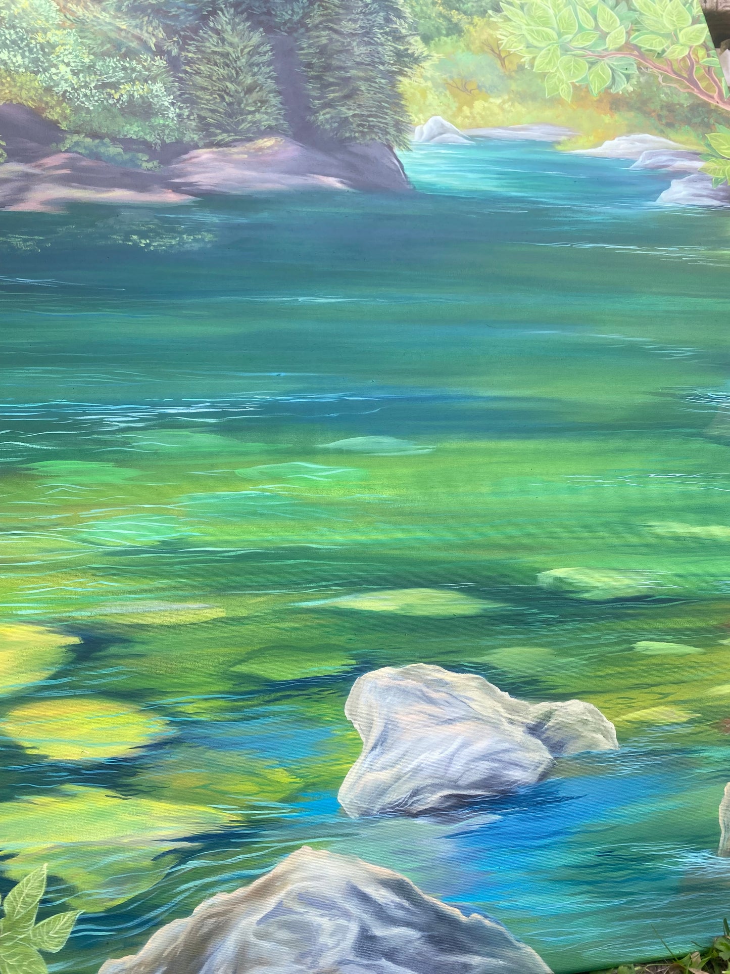 “Summertime Dreaming” oil on canvas