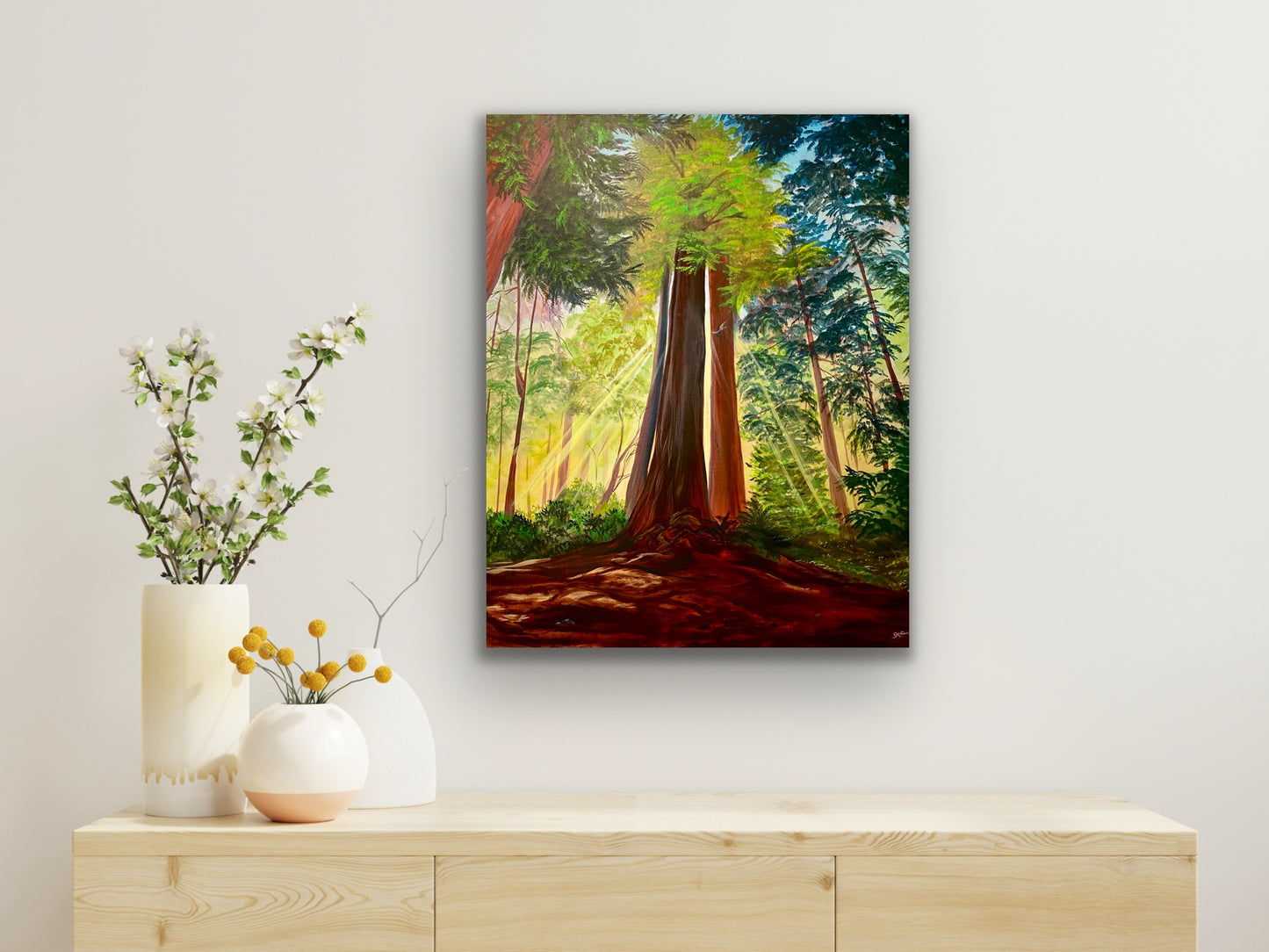 “Guiding Light” oil on canvas